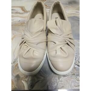 MIA Shoes Womens 8 Zoe Sneakers Pink Slip On Casual Comfort Low Top GG1508